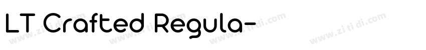 LT Crafted Regula字体转换